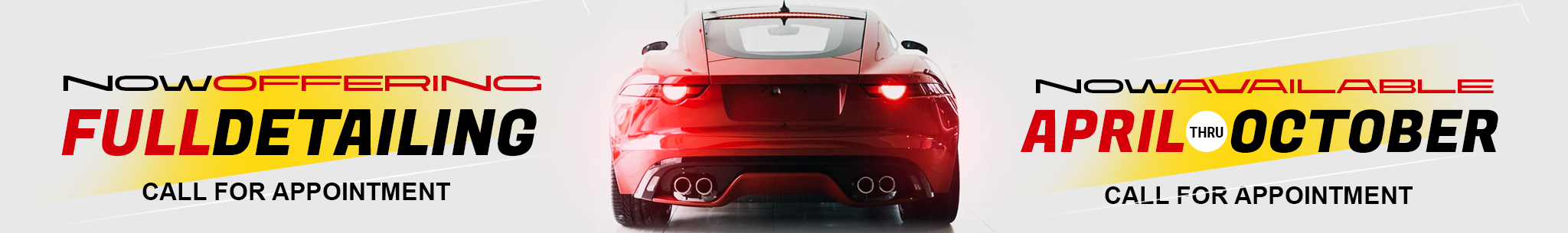 full detailing banner