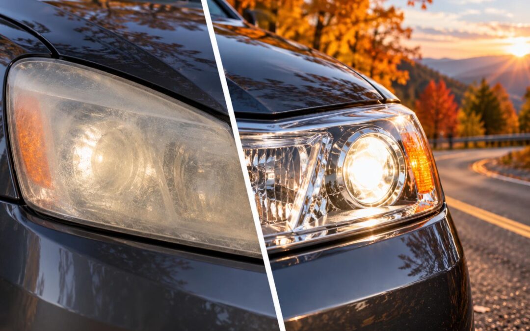 Headlight Clarity and Visibility: Why Restoring Cloudy Lenses Keeps You Safe This Season